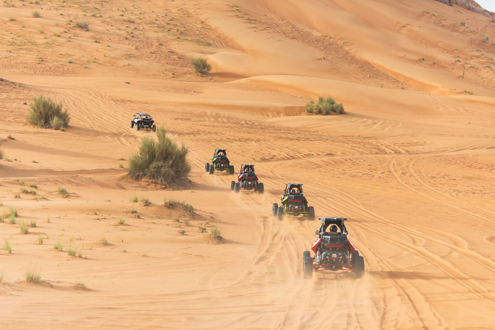 Al Hamar (Big Red) Sand Dunes, Dubai, UAE, globetrekimages