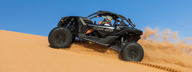 2-seater Can-Am X3 tours