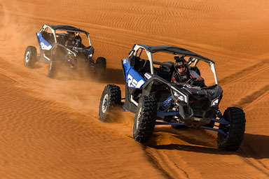 2-seater Can-Am X3 tours